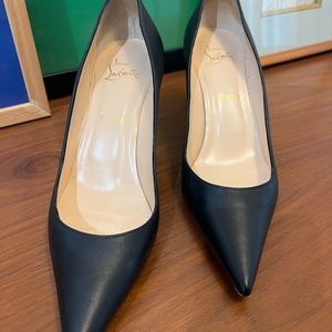 Christian Louboutin, Pointy Toe Pump, Black